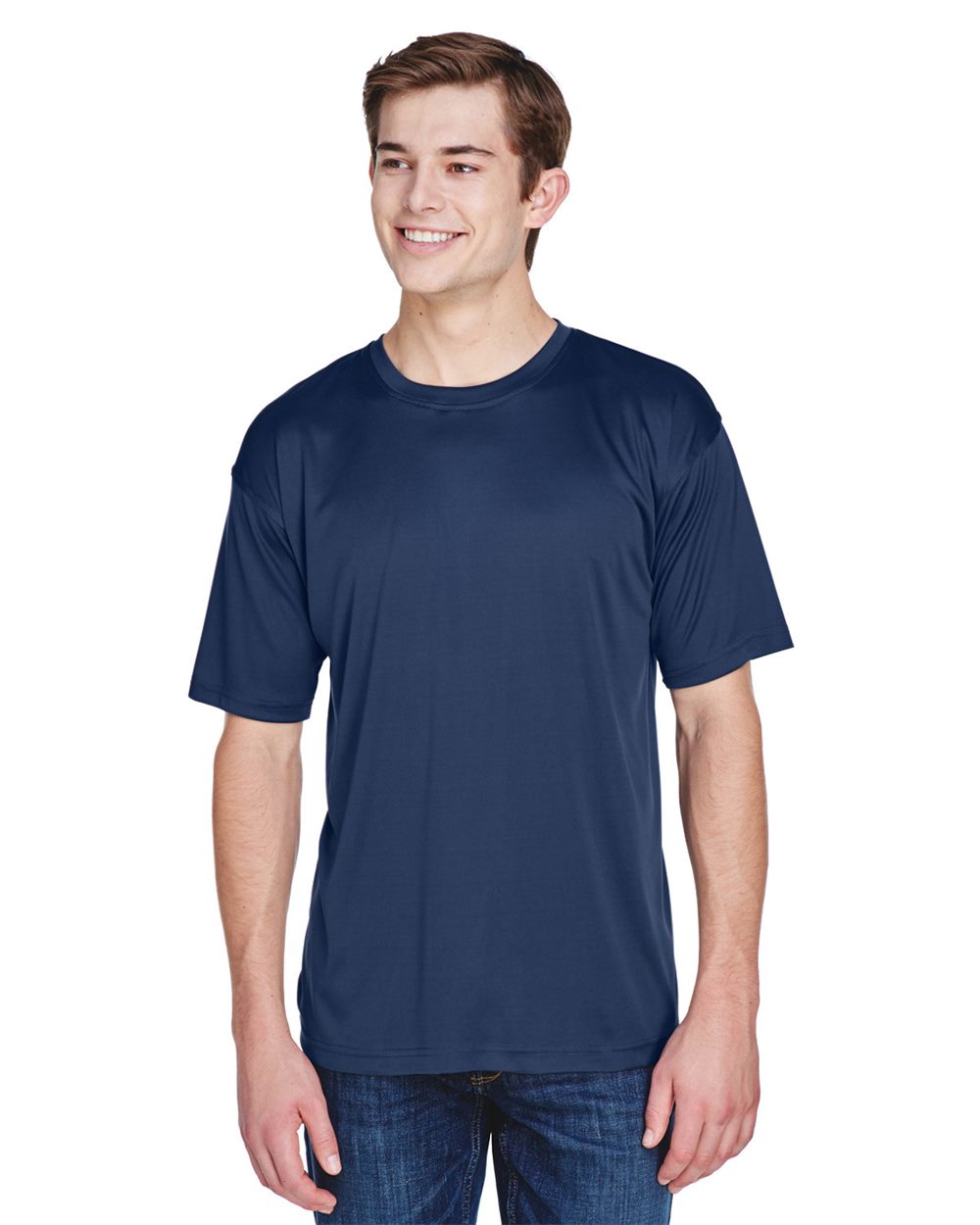 UltraClub – – Men’s Cool & Dry Basic Performance T – Shirt – Columbia Blue UltraClub – – Men’s Cool & Dry Basic Performance T – Shirt – Columbia Blue