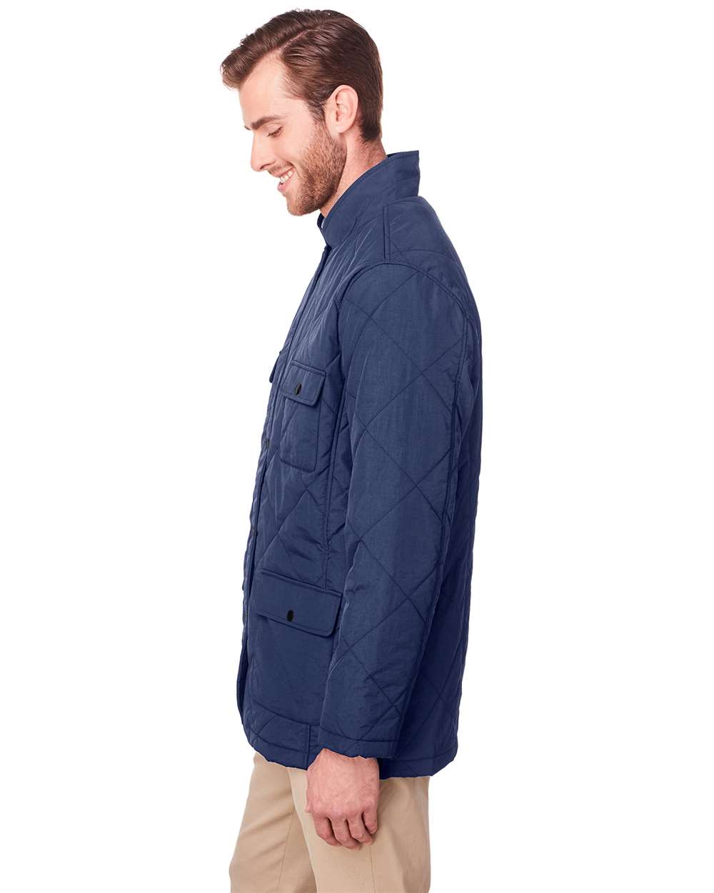 UltraClub – UC – Men’s Dawson Quilted Hacking Jacket – Navy UltraClub – UC – Men’s Dawson Quilted Hacking Jacket – Navy