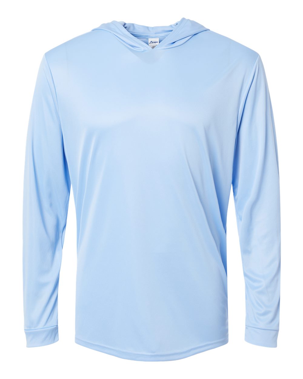 Paragon – – Bahama Performance Hooded Long Sleeve T – Shirt – Blue Mist