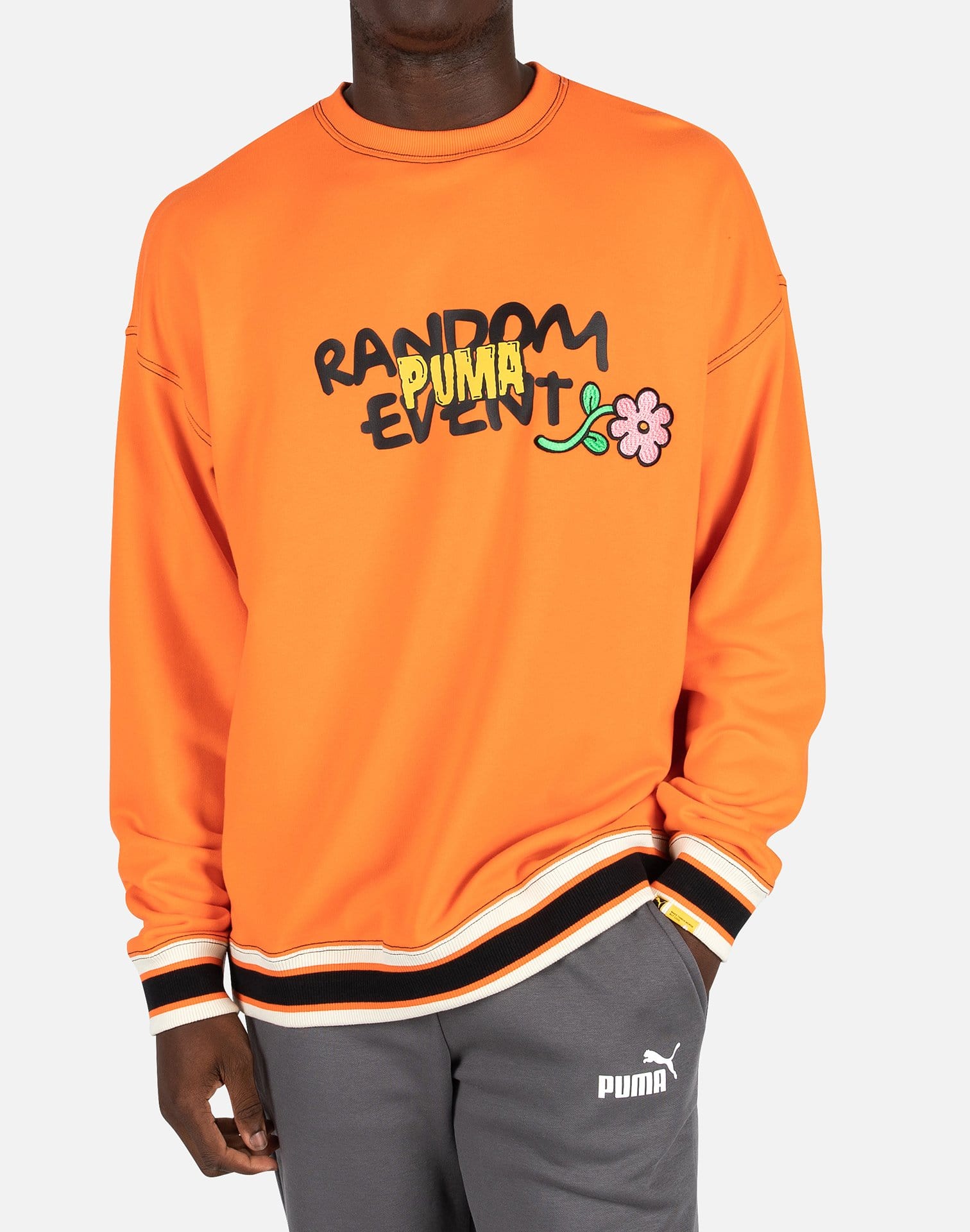 Puma RANDOMEVENT GRAPHIC SWEATSHIRT Puma RANDOMEVENT GRAPHIC SWEATSHIRT