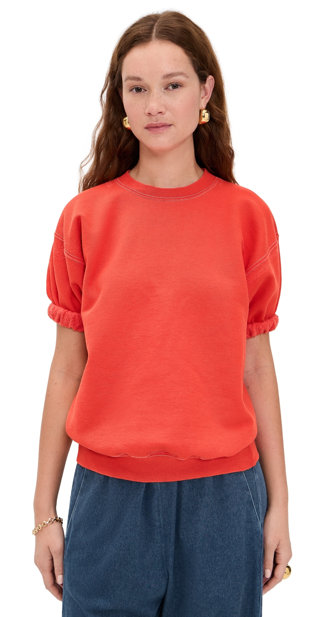Rachel Comey Stanza Sweatshirt Tomato Rachel Comey Stanza Sweatshirt Tomato