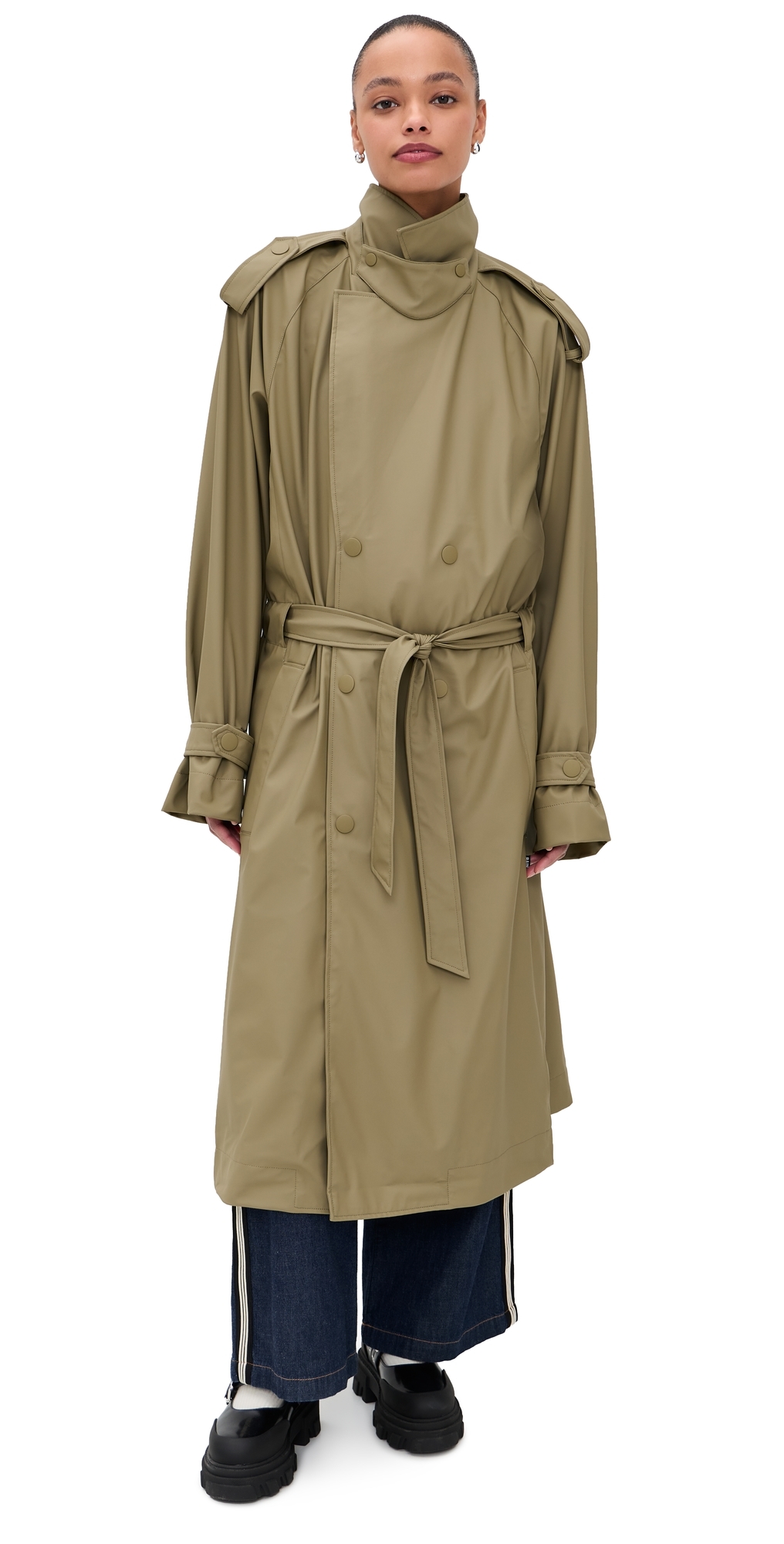 Rains Trench Coat Fawn