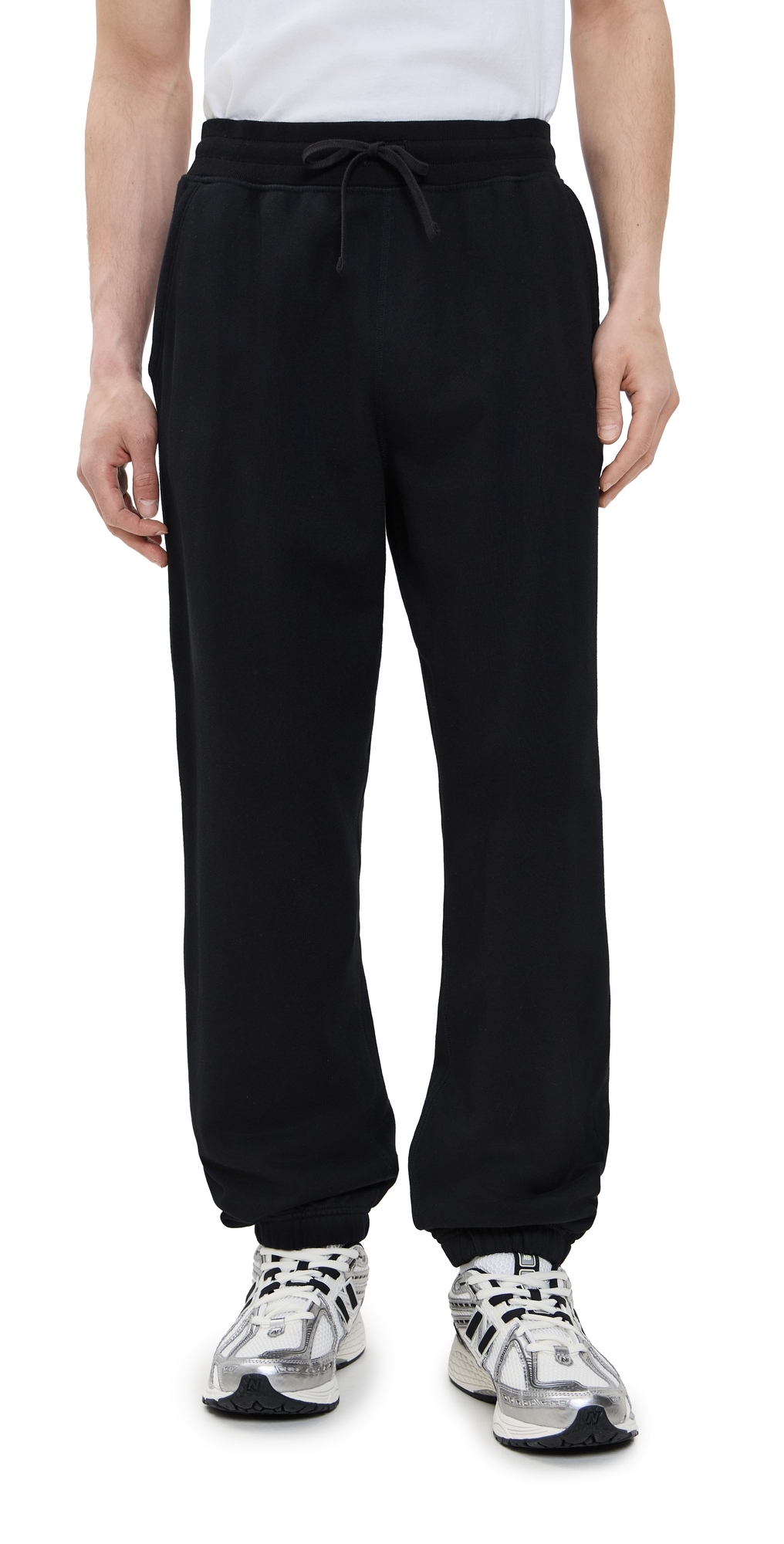 Reigning Champ Mid-Weight Terry Cuffed Relaxed Sweatpants Black Reigning Champ Mid-Weight Terry Cuffed Relaxed Sweatpants Black