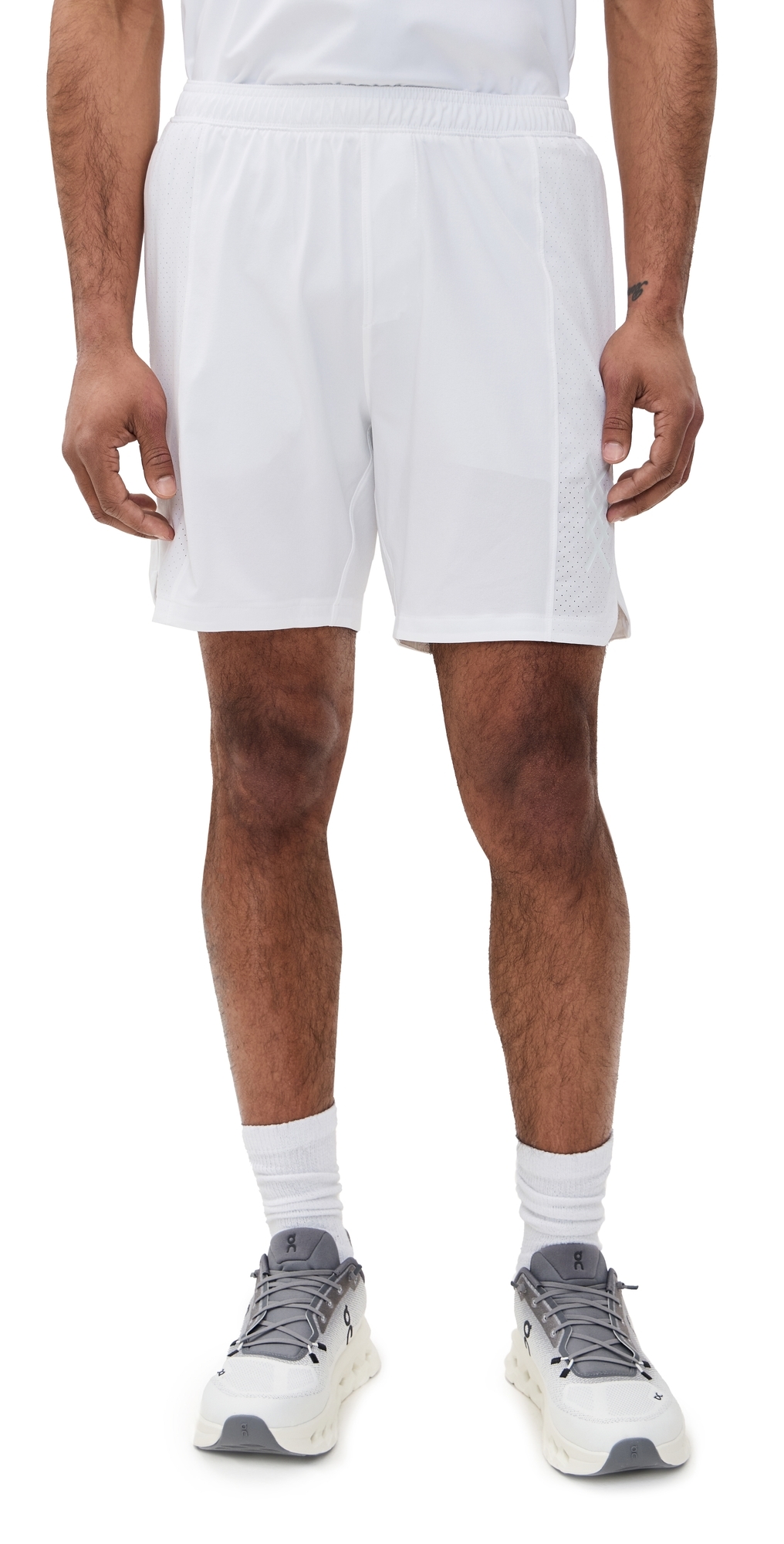 Rhone Lined Backspin Shorts White