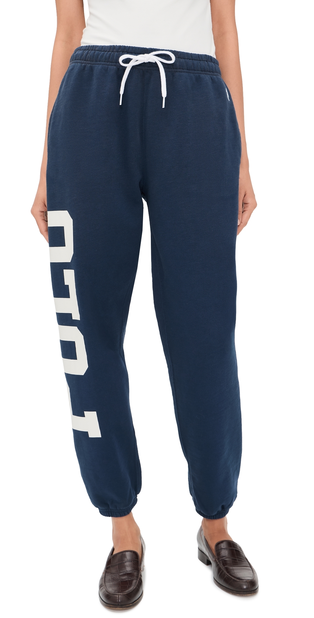 Polo Ralph Lauren Vintage Fleece Knit Ankle Joggers Newport Navy X Polo Ralph Lauren Vintage Fleece Knit Ankle Joggers Newport Navy X