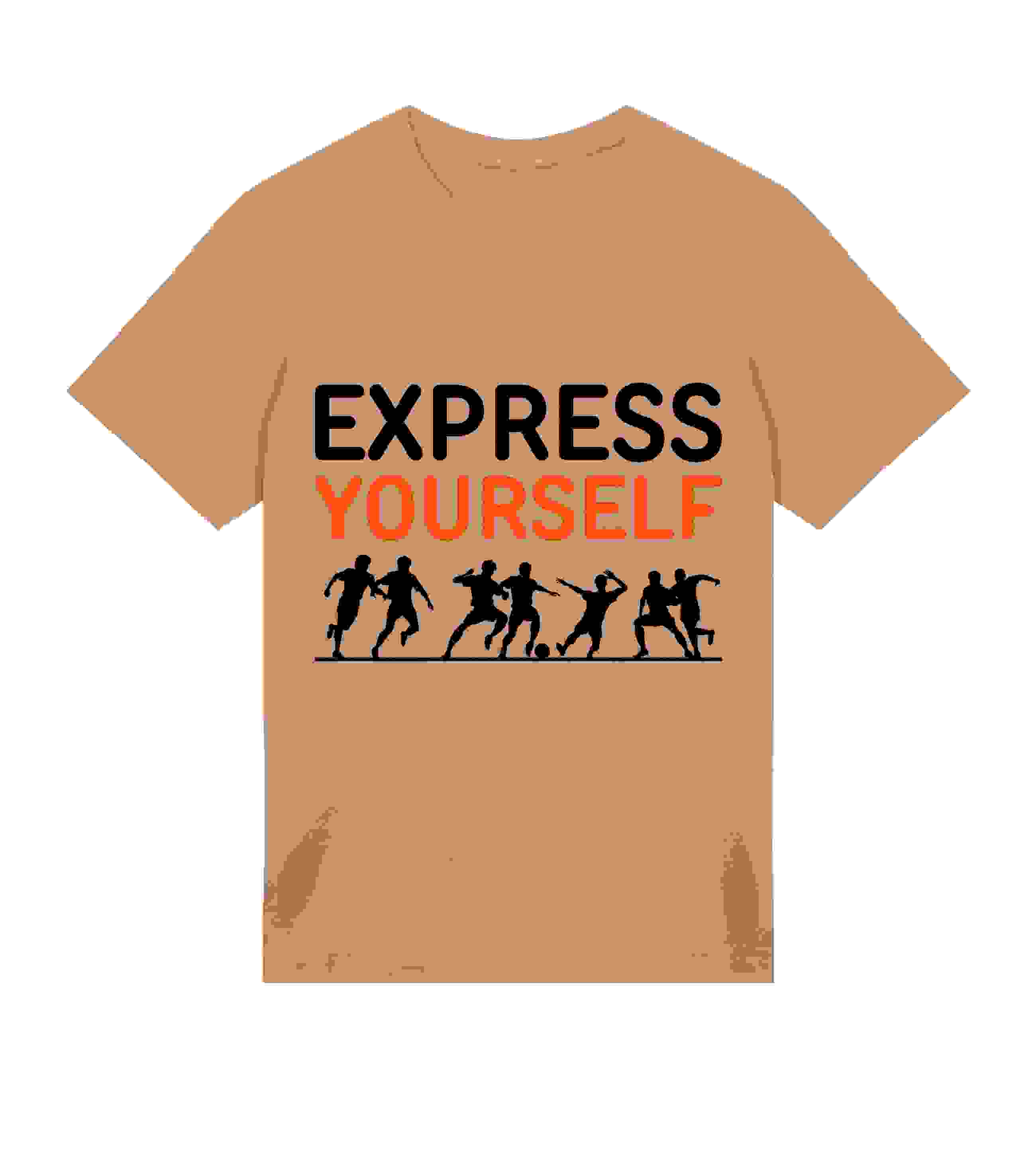 Express Yourself Action Edition – Men’s Regular Shirt – Sand X men Express Yourself Action Edition – Men’s Regular Shirt – Sand X men