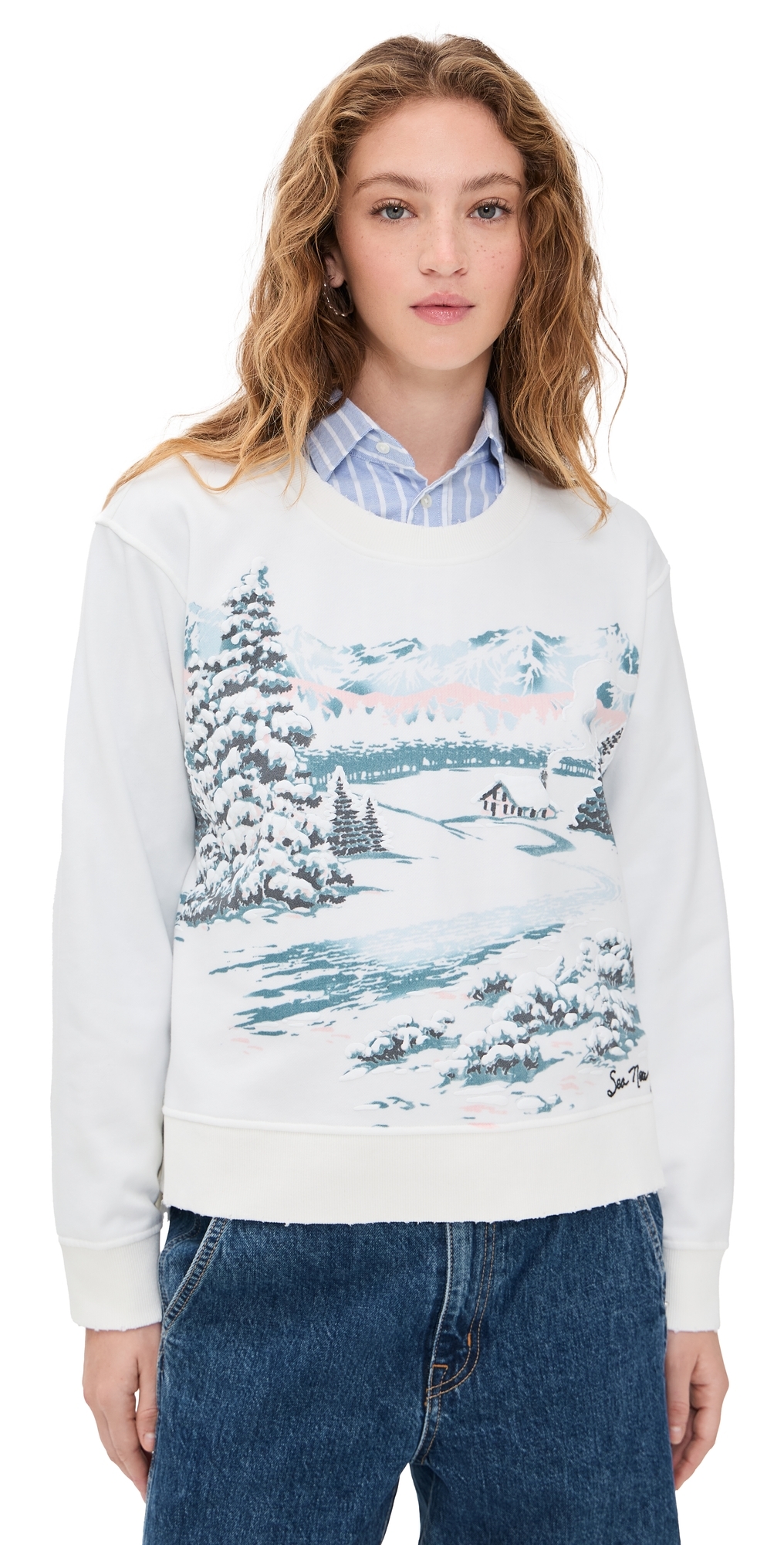 Sea Lenore Sweatshirt Cream Sea Lenore Sweatshirt Cream