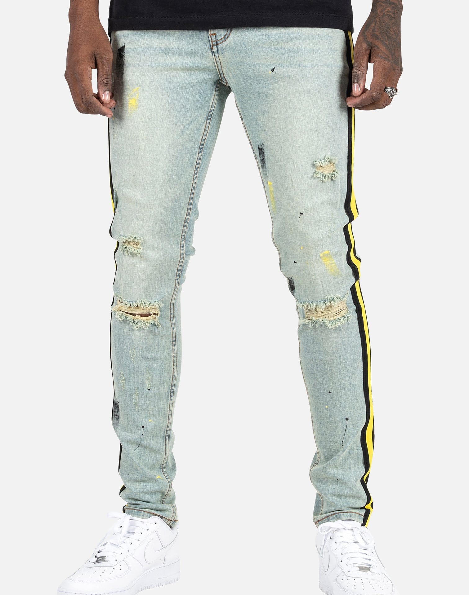 Serenede Tesla Striped Jeans Serenede Tesla Striped Jeans