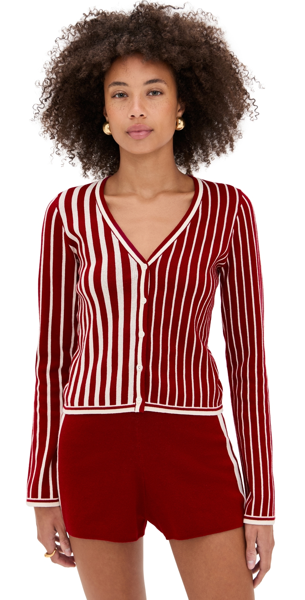 State & Lake Game Day Cardigan Burgundy State & Lake Game Day Cardigan Burgundy