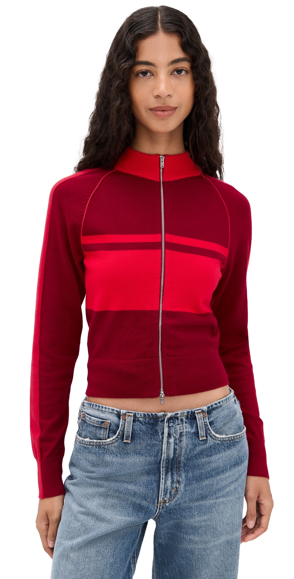 State & Lake Track Jacket BurgundyRed State & Lake Track Jacket BurgundyRed