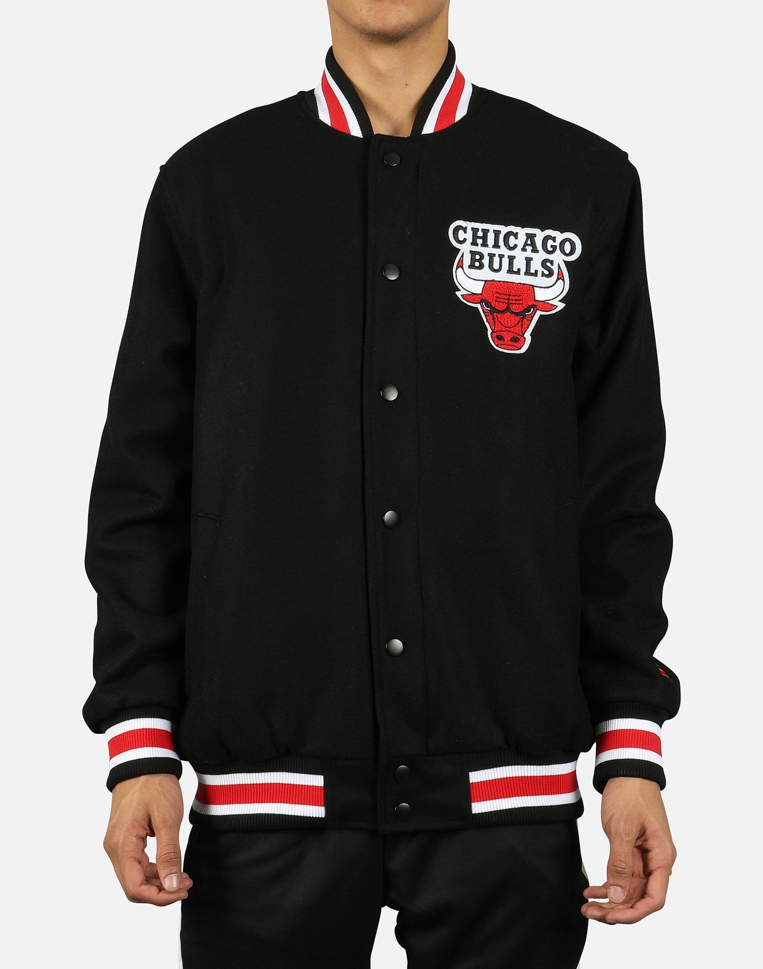 Starter NBA CHICAGO BULLS VARSITY WOOL JACKET Starter NBA CHICAGO BULLS VARSITY WOOL JACKET