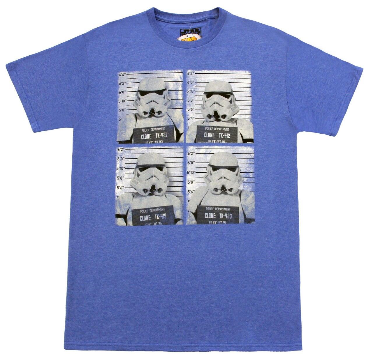 Storm Trooper Line Up Mug Shots shirt