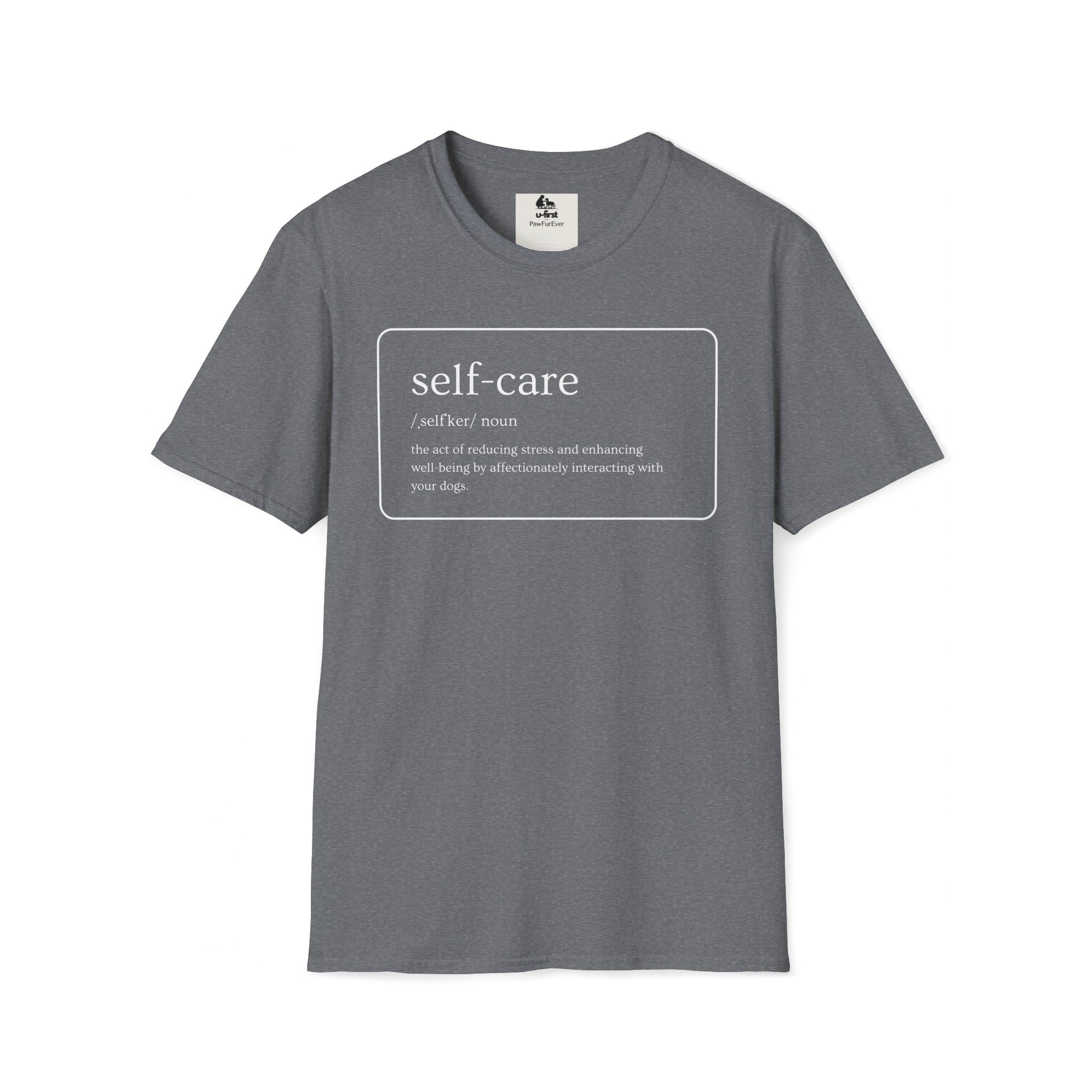 Pawfurever Dog Lover Shirt – Cute and Funny Gift for Dog Moms, Dads, and Cat Parents Self Care – Dogs