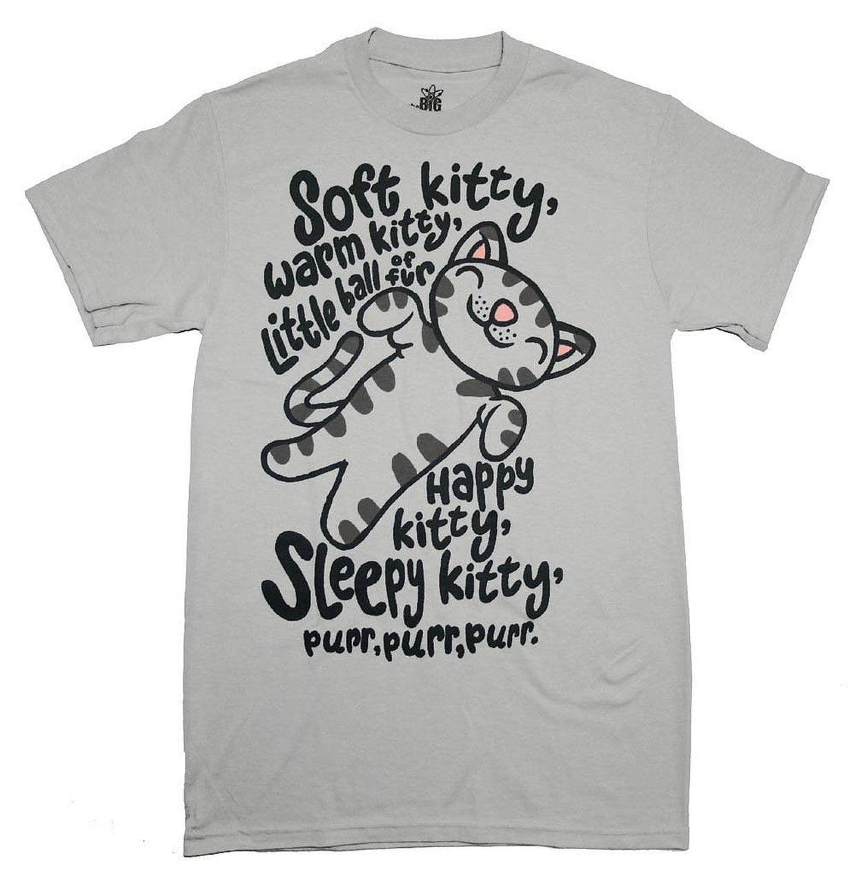 The Big Bang Theory Soft Kitty Warm Kitty Shirt – L Gray The Big Bang Theory Soft Kitty Warm Kitty Shirt – L Gray