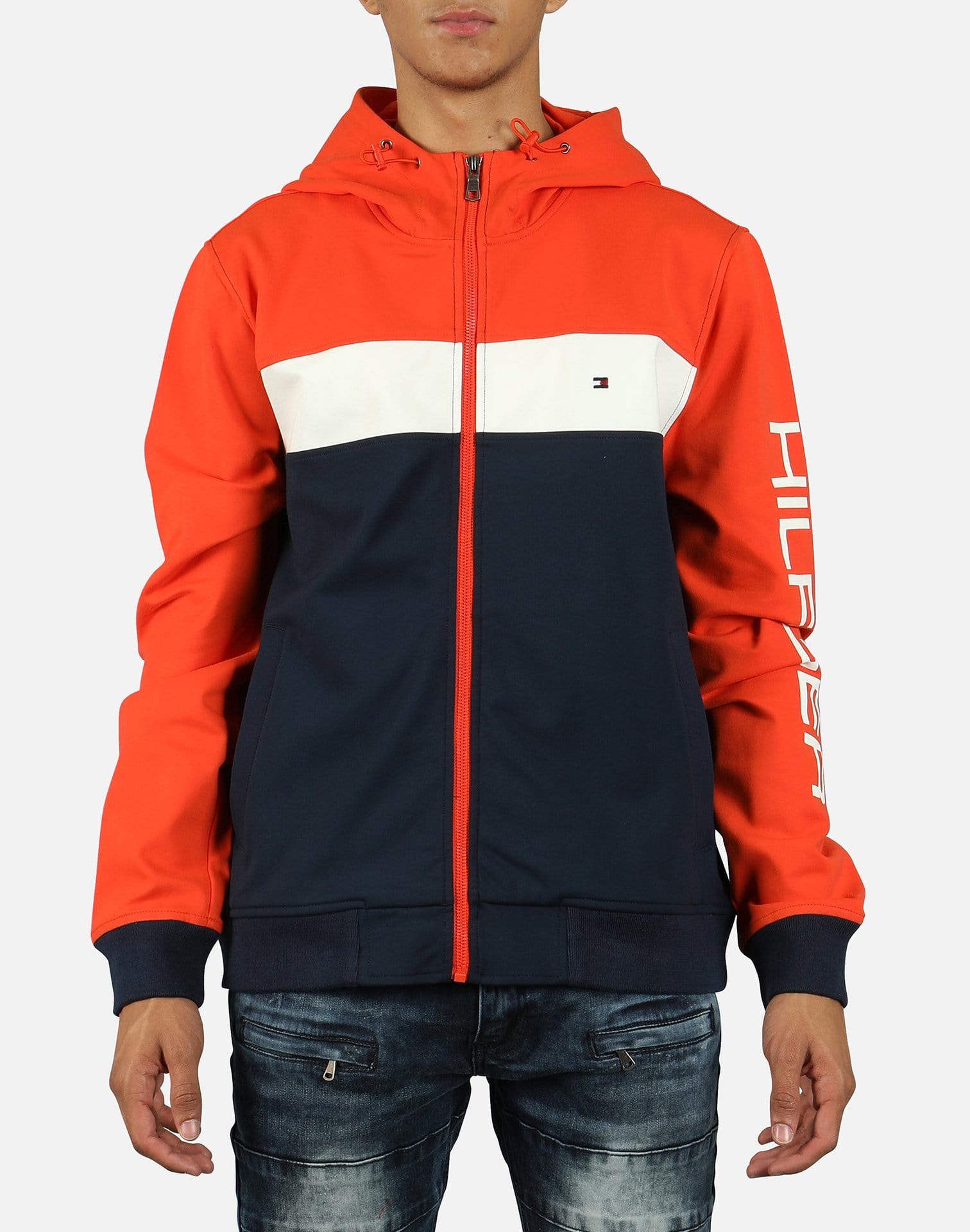 Tommy Hilfiger COLORBLOCK FULL-ZIP TRACK JACKET Tommy Hilfiger COLORBLOCK FULL-ZIP TRACK JACKET