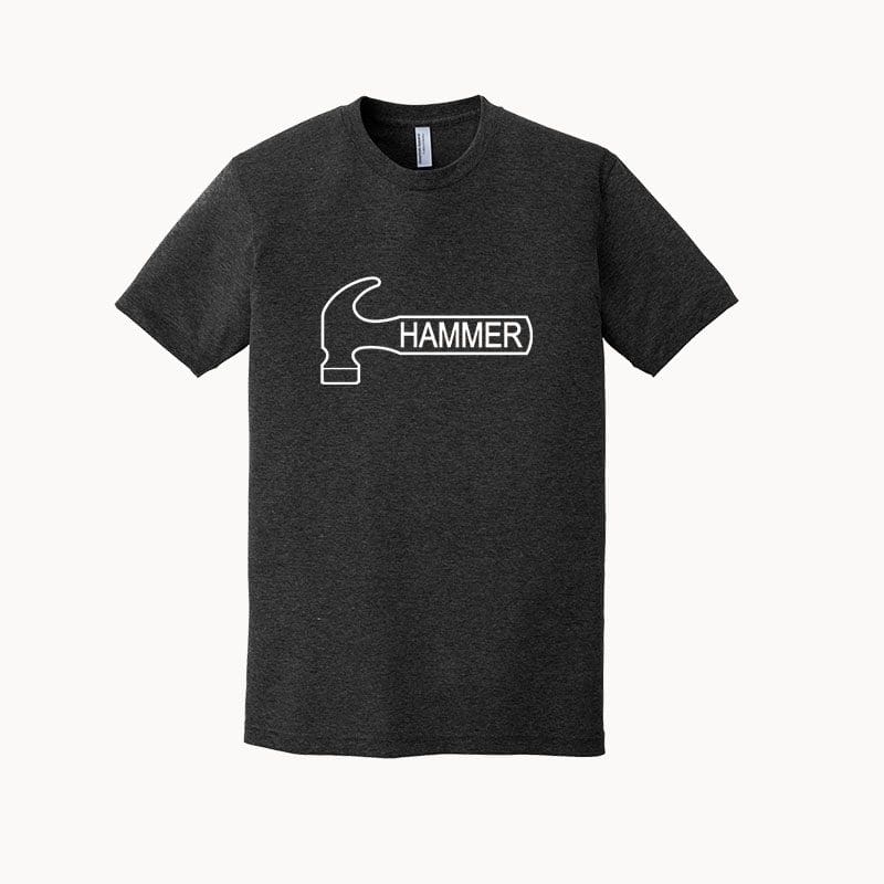 Hammer Men’s Devil Tri-Blend Bowling Shirt Black