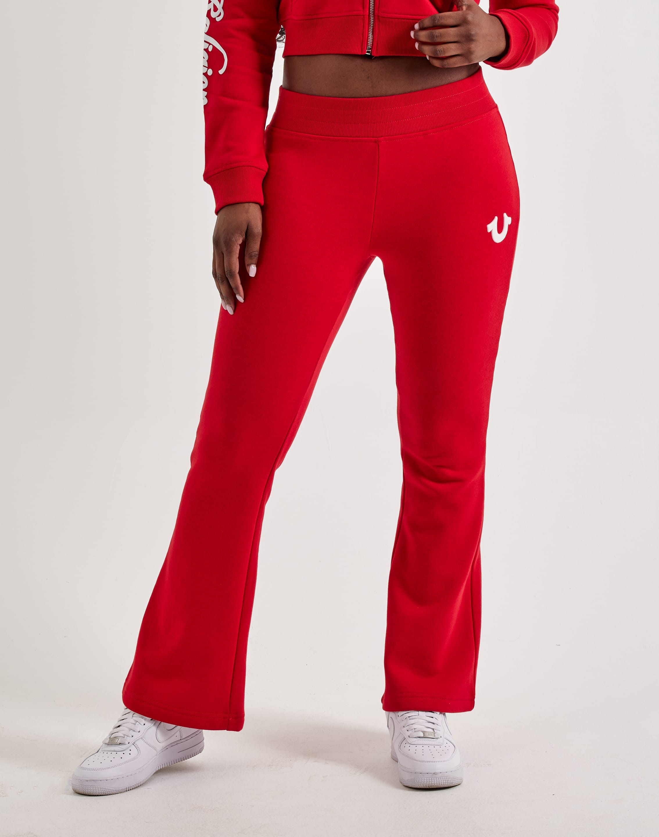 True Religion Mid-Rise Bootcut Fleece Sweatpants True Religion Mid-Rise Bootcut Fleece Sweatpants