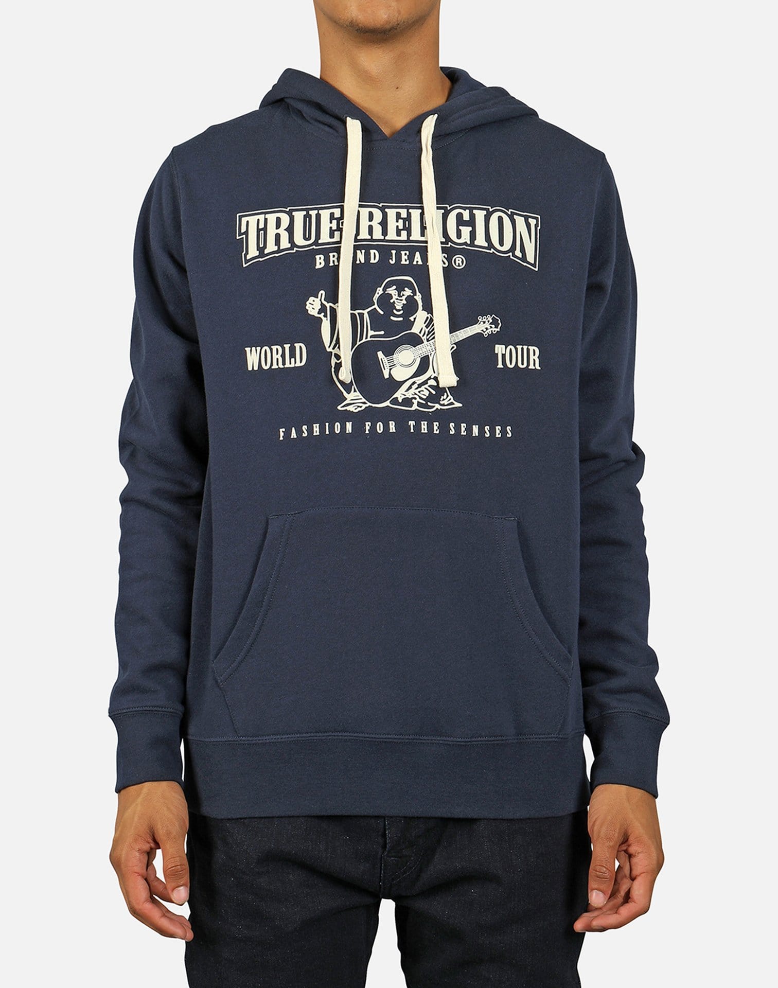 True Religion BUDDHA LOGO PULLOVER HOODIE