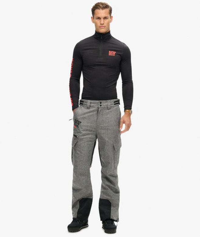 Superdry Men’s Ski Peak Rescue Trousers Dark Grey Superdry Men’s Ski Peak Rescue Trousers Dark Grey