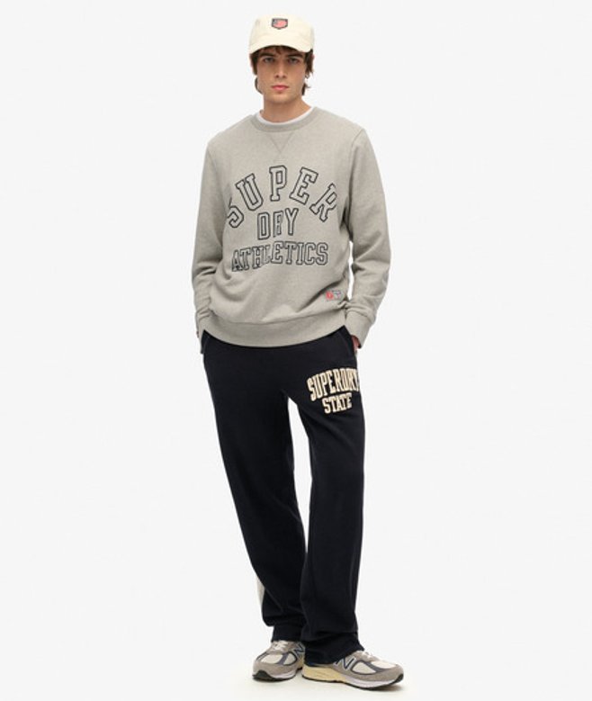 Superdry Men’s Men’s Vintage Athletic Joggers Navy Eclipse Navy Superdry Men’s Men’s Vintage Athletic Joggers Navy Eclipse Navy