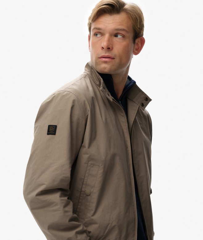 Superdry Men’s Classic Harrington Jacket Khaki