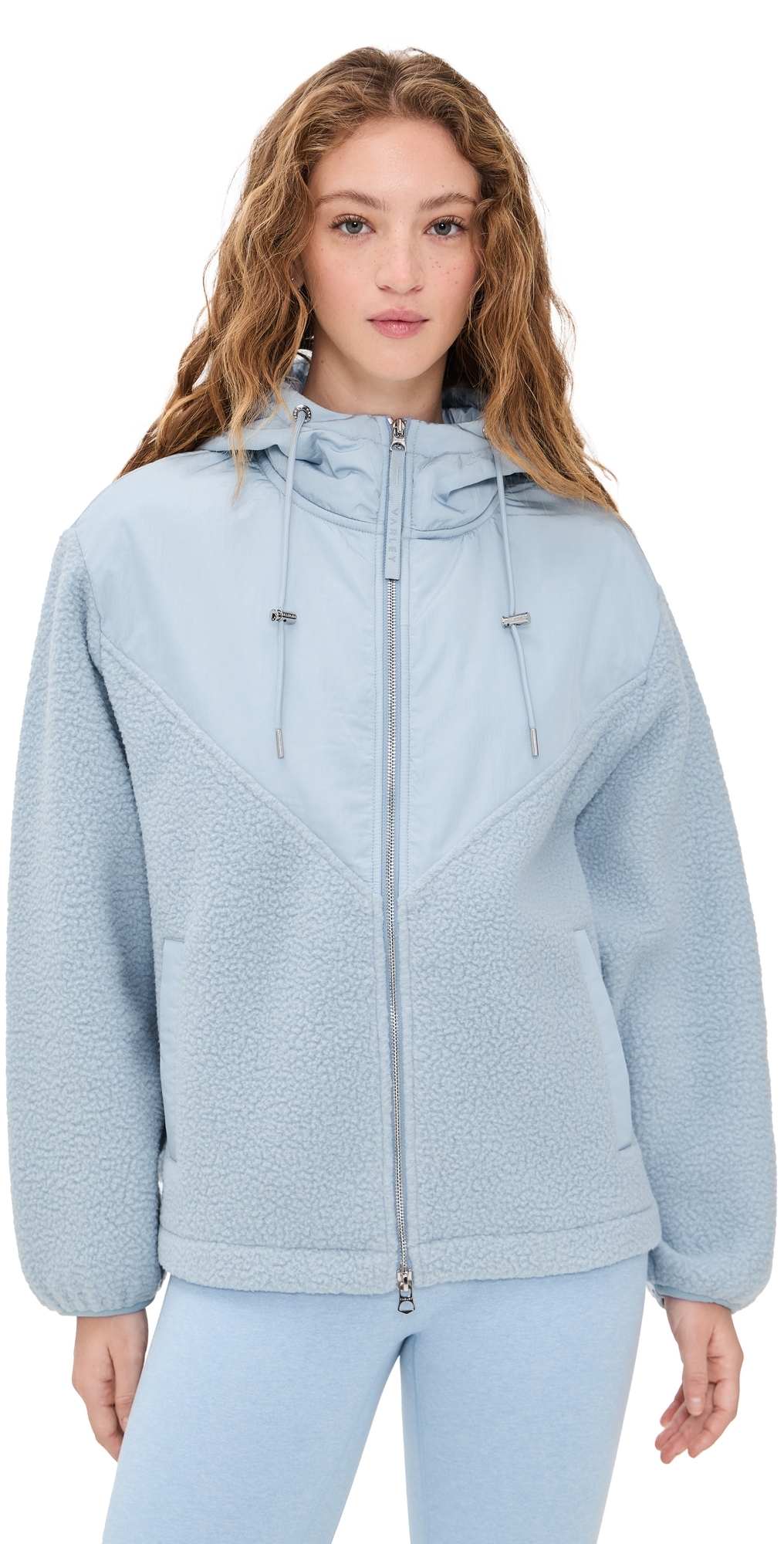Varley Rosia Fleece Hoodie Ashley Blue Varley Rosia Fleece Hoodie Ashley Blue