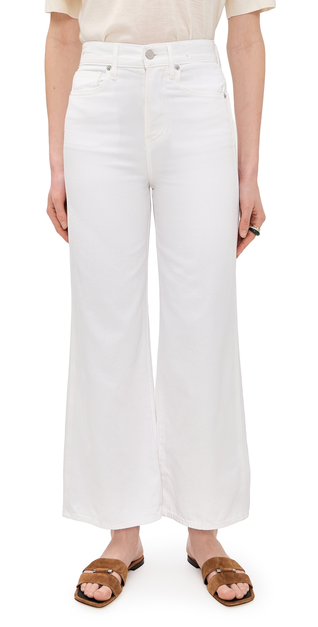 Veronica Beard Jean Taylor Cropped Jeans White Veronica Beard Jean Taylor Cropped Jeans White