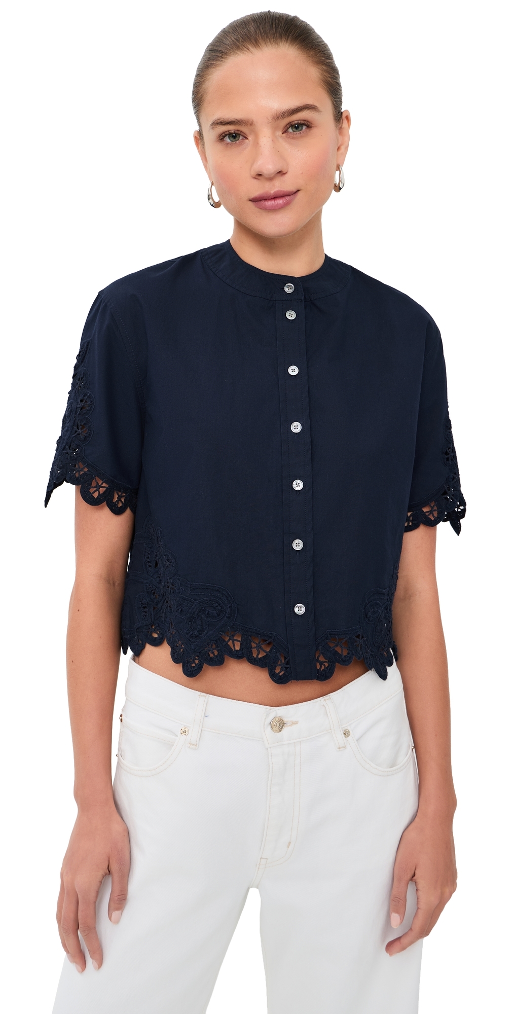 Veronica Beard Aleck Shirt Navy Veronica Beard Aleck Shirt Navy