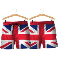 Union Jack Flag Uk Men Mid Length Shorts Union Jack Flag Uk Men Mid Length Shorts