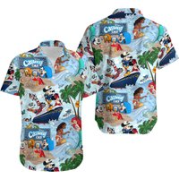 Mouse Channel Cruise Trip d All Over Printed Hawaiian Shirt, Mermaid And Friend Aloha Shirt, Summer Vacation Shirt Mouse Channel Cruise Trip d All Over Printed Hawaiian Shirt, Mermaid And Friend Aloha Shirt, Summer Vacation Shirt