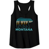 Montana Vintage Grizzly Bear Nature Hiking Tank Top Montana Vintage Grizzly Bear Nature Hiking Tank Top
