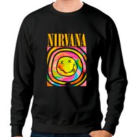 Tie Dye Band Graphic Crewneck Sweatshirt Tie Dye Band Graphic Crewneck Sweatshirt