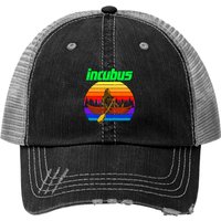 Incubus Band Tour Sweatshirt – Incubus Print Trucker Hats Incubus Band Tour Sweatshirt – Incubus Print Trucker Hats