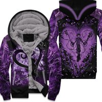 Sora Heartless Kingdom Hearts Shadow Purple Unisex Fleece Hoodie Sora Heartless Kingdom Hearts Shadow Purple Unisex Fleece Hoodie