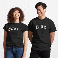 The Cure White Logo Classic shirt The Cure White Logo Classic shirt