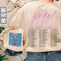 Ava Max Music Shirt, Side Diamonds And Dancefloors Tour Finally Sweatshirt Hoodie, Ava Max Tour Concert