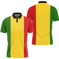 Green Yellow Red Polo Shirt Green Yellow Red Polo Shirt