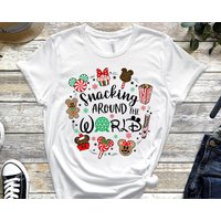 Snacking Around The World Sweatshirt, World Traveler Shirt Snacking Around The World Sweatshirt, World Traveler Shirt