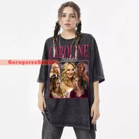 Caroline Forbes Vintage Washed Shirt, Actress Graphic Unisex shirt Caroline Forbes Vintage Washed Shirt, Actress Graphic Unisex shirt