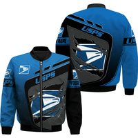 Personalized Name Us Postal Worker Bomber Jacket Personalized Name Us Postal Worker Bomber Jacket