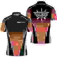 d All Over Printed Archery Polo Shirt, Blaze Black Custom Archery Shirts d All Over Printed Archery Polo Shirt, Blaze Black Custom Archery Shirts