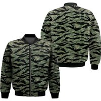 Vietnam Military Tiger Stripe Jungle Camouflage Men’s Bomber Jacket Vietnam Military Tiger Stripe Jungle Camouflage Men’s Bomber Jacket