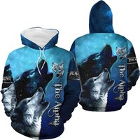 Wolf d Printed Hoodie Joggers Sets – Elwy- Wolf d Printed Hoodie Joggers Sets – Elwy-