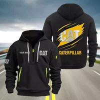 Personalized Name Caterpillar Quarter Zip Hoodie Personalized Name Caterpillar Quarter Zip Hoodie