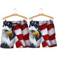 Men’s Bald Eagle Swim Trunks Beach Shorts Quick Dry Board Short Swimwear Men’s Bald Eagle Swim Trunks Beach Shorts Quick Dry Board Short Swimwear
