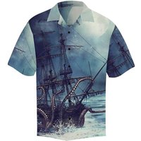 Men’s Casual Hawaiian Shirt Underwater World Men’s Casual Hawaiian Shirt Underwater World