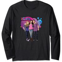 Icarly Cast Bubble Carly, Sam, And Freddie Long Sleeve shirt