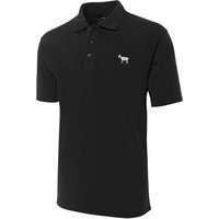 Animal Goat Embroidered Short Sleeve Polo Shirts Classic Embroidery Men’s Polo Shirt