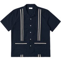 Shirt shirt Universal Works tropicana shirt classic oxford – navy Shirt shirt Universal Works tropicana shirt classic oxford – navy