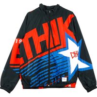 Men’s Athletics Retro Black Windbreaker
